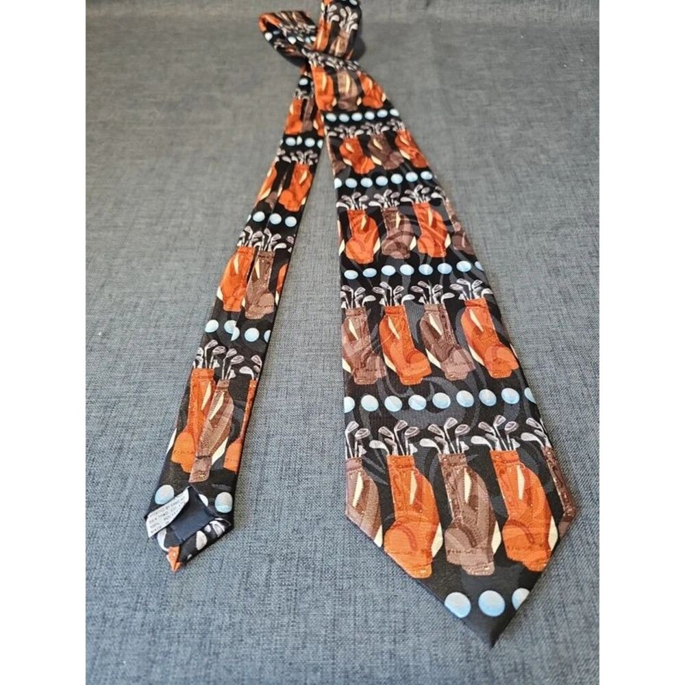 Vintage golf tie